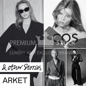 COS / ARKET / & OTHER STORIES I SCANDINAVIAN TOP BRANDS: PREMIUM STOCK MIX – 9 KG